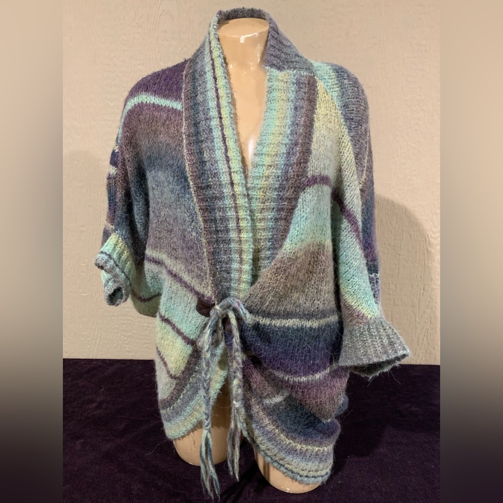 Michael stand short sleeve sweater